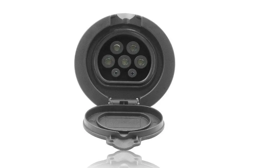 Morec IEC 62196-2 32A 3 фазы AC EV зарядное устройство тип 2 разъем 4 точки фиксированной