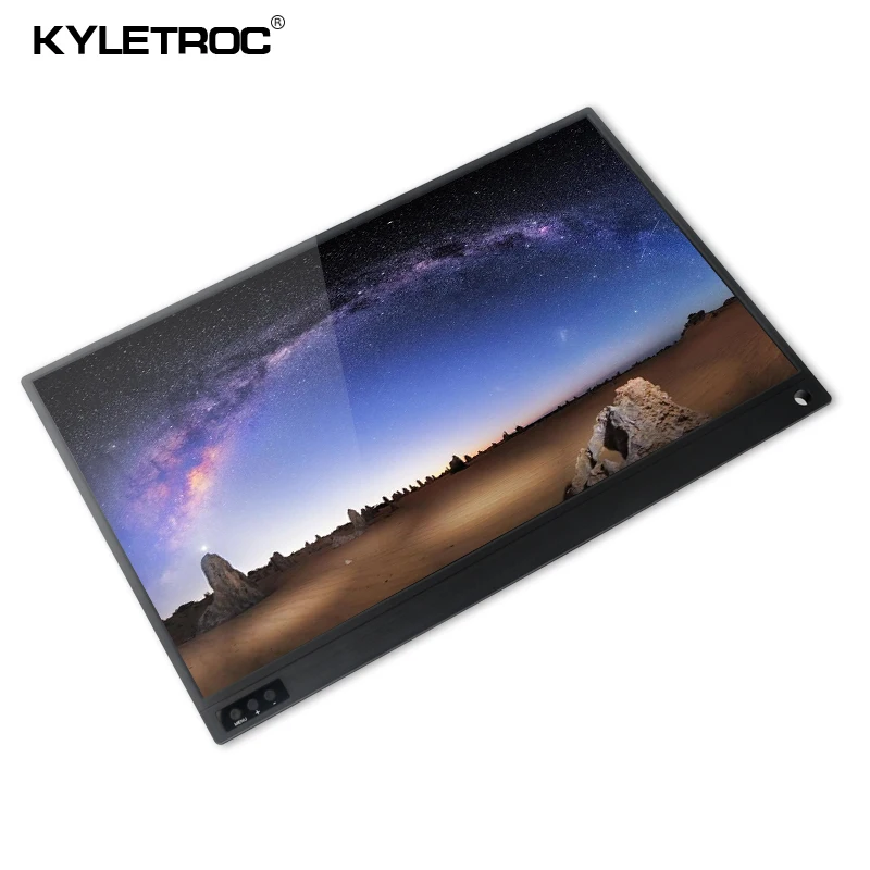 KYLETROC тонкий портативный ЖК монитор с высоким разрешением 15 6 usb type c hdmi для
