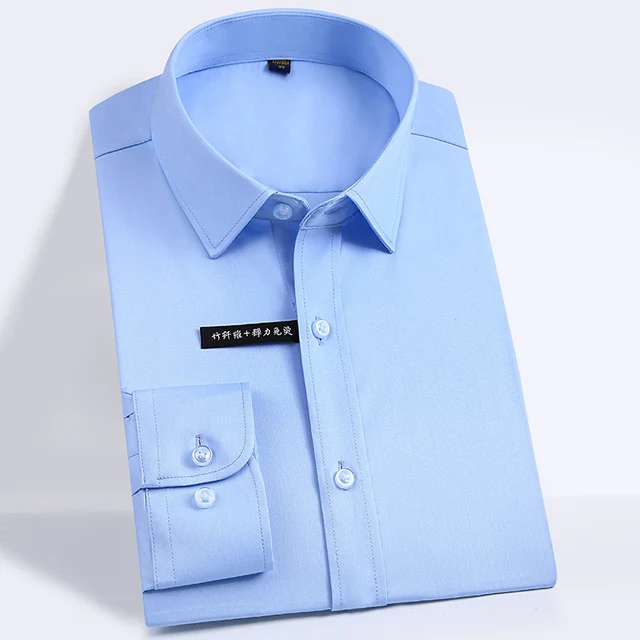 pocketless formal shirts