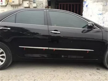 

Car styling for Toyota Camry 7th Generation 2012-2017 Stainless Steel car body side moldings side door decoration