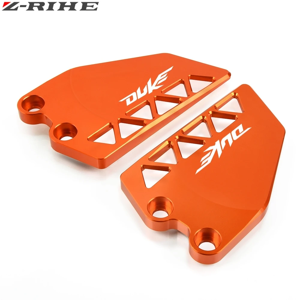 Для KTM DUKE 125 DUKE125 Мотоцикл с ЧПУ Передняя ножка Peg защита каблука защитная пленка крепление пятки Защита протектор