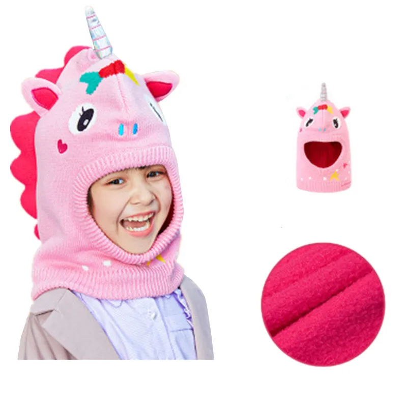 

2pcs/Set Baby Kids Winter Cotton Hat Scarf Set Winter Knit Cap Children Warm Scarf For Boys Suit Beanies Hats Scarf For Girl Boy