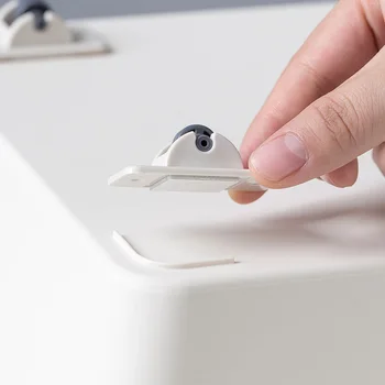 

Pasteable Caster Trash Can Pulley Storage Box Viscous Roller One-way Wheel Auxiliary Timing Pulley ABS Hardware Paste Wheel