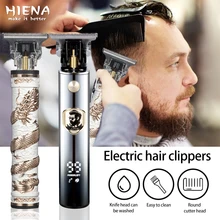

Hair Cutting Machine Hair Trimmer Barber Hair Clipper Cordless Beard Trimmer Shaving Machine Wireless Electric Razor Men Shaver