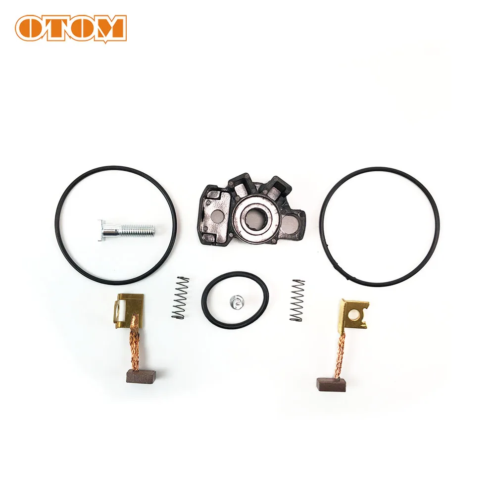 OTOM Motorcycle Starter Motor Carbon Brush Repair Kit 79240001000 for KTM EXC-F HUSQVARNA FE E-STARTER CPL. 0,5KWQ Engine Parts