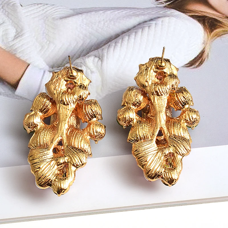 Orecchini Fiore Di Neve Cristallo Orecchini A Fiore Di Neve Con Cristallo - Borchie In Argento 925 Placcato, Creati In Laboratorio, Stile Moda, Per Occasioni Speciali Borchie Neve Lab Created - Foto 11