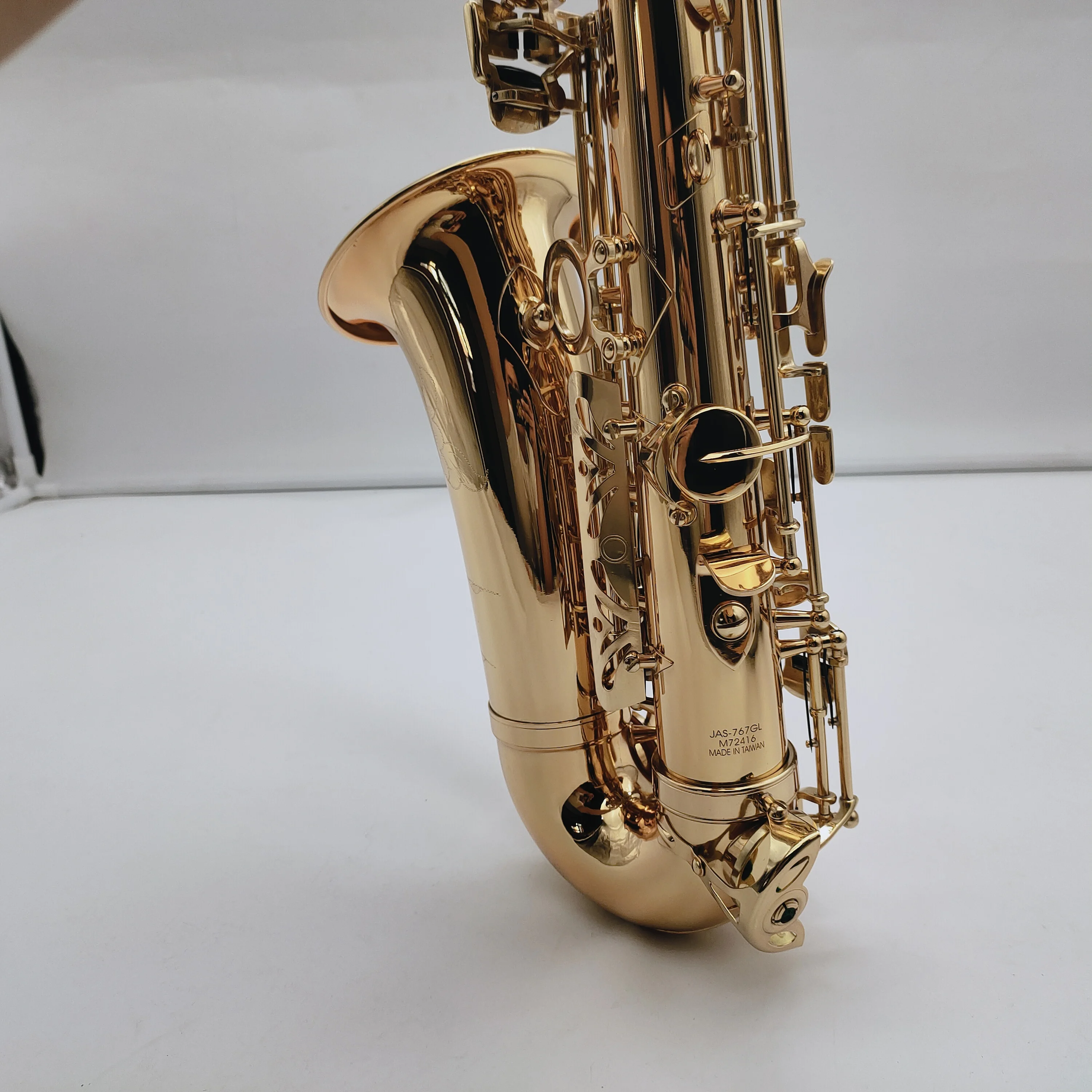 Jupiter JAS-767GL Alto Eb Tune Saxophone Brass Gold Lacquer Music Instrument E-flat Sax With Case Accessories