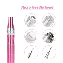 

10/50pcs DR Pen Stamp Micro Needle 9 pin /12 pin /36 pin Nano Microneedle Derma Pen Bayonet Replacement Drag Nano Skin Care