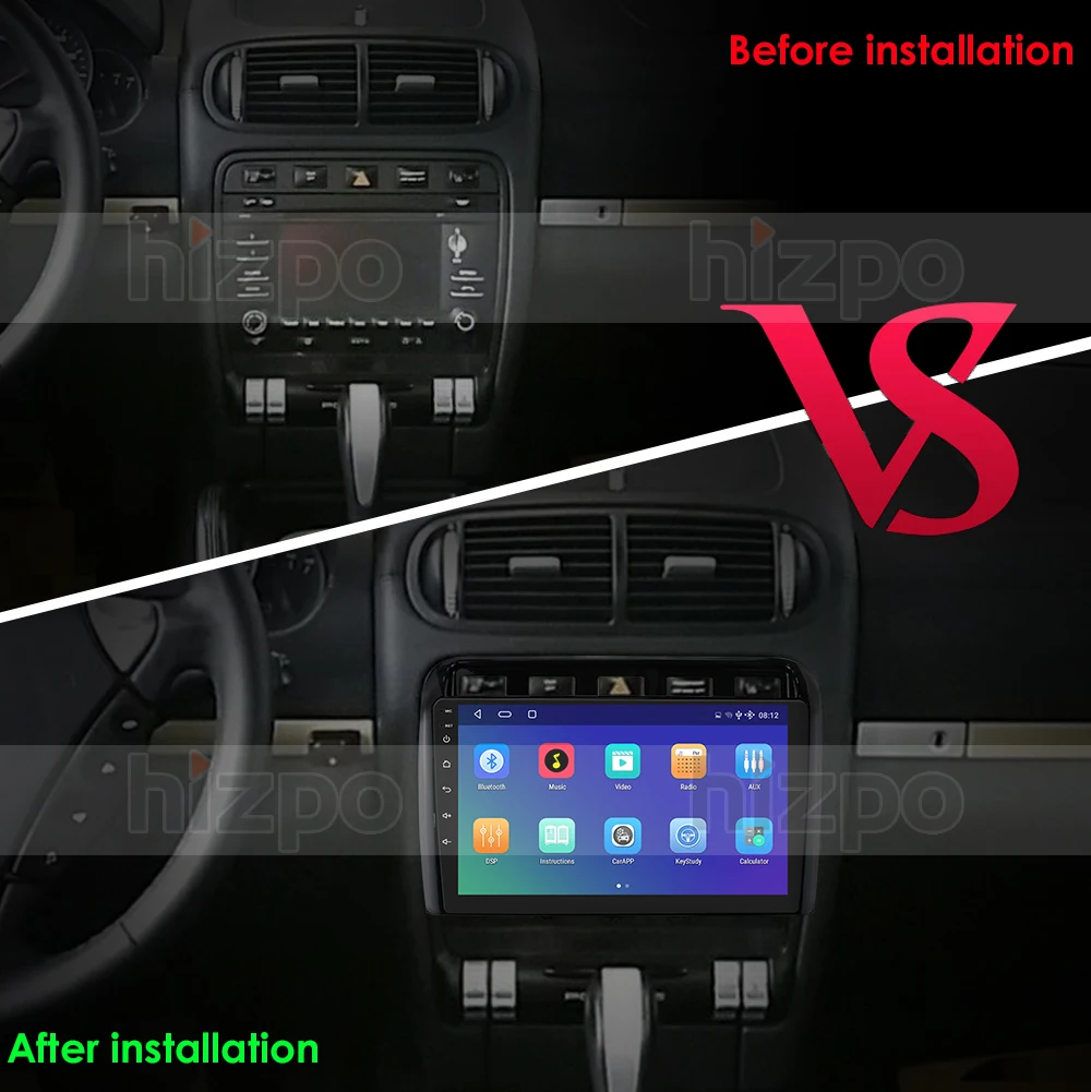 US $149.04 For Porsche Cayenne 20022010 Autoradio Car Android 10 Gps Multimedia Bluetooth Navigation Stereo Tape Recorder Radio Head Unit