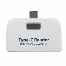 Многофункциональный адаптер для карт памяти USB 3,1 type C USB-C TF OTG кард-ридер для MAC-book Phone Tablet Card Reader