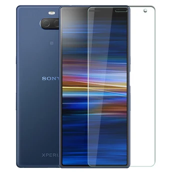 Перейти на Алиэкспресс и купить 2 шт Стекло для sony Xperia 10 Защитное стекло для sony Xperia 10 Plus XA3 XZ4 1 Закаленное стекло Защитная пленка для экрана