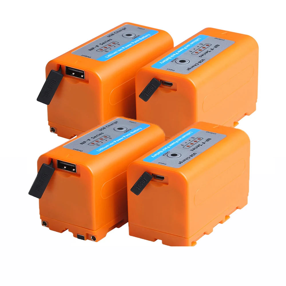 Внешний аккумулятор DuraPro на 7800 мАч с USB портом для зарядки и светодиодными