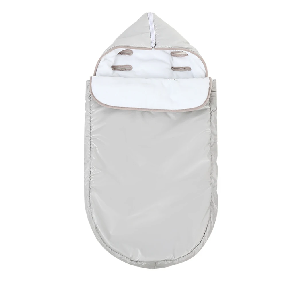 

Winter Warm Baby Sleeping Bag Soft Sleeping Bag Blanket Eco-frienly Polyester Infant Sleeping Bag for Outdoor Stroller 96*45cm