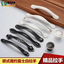 Современная Минималистичная кожаная ручка дверная ручка четыре сезона jian yi No Metallic 6302 черный и белый с рисунком новые продукты
