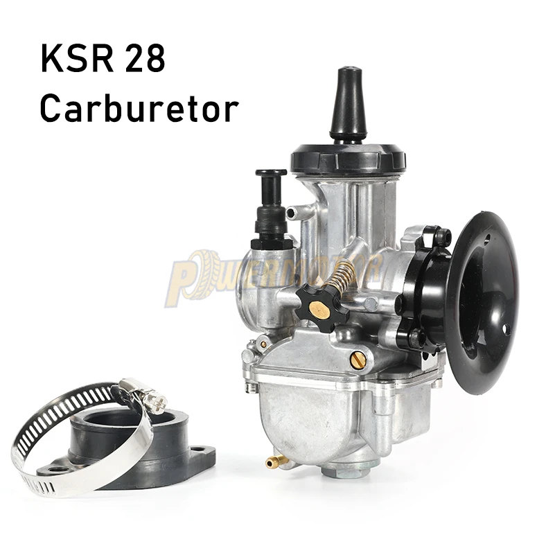 МОТОЦИКЛ КАРБЮРАТОР KSR Модель 28 мм карбюратор KSR 28 карбюратор EVO Carb для Fit HONDA Yamaha для KTM 4 тактный