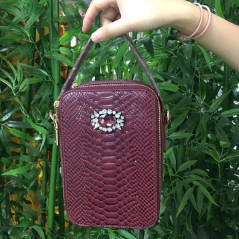 

Fashion Embossed Python Pattern Leather Tote Hand Clutch Bag Summer Snake Leather Shoulder Bags Handbags for Women