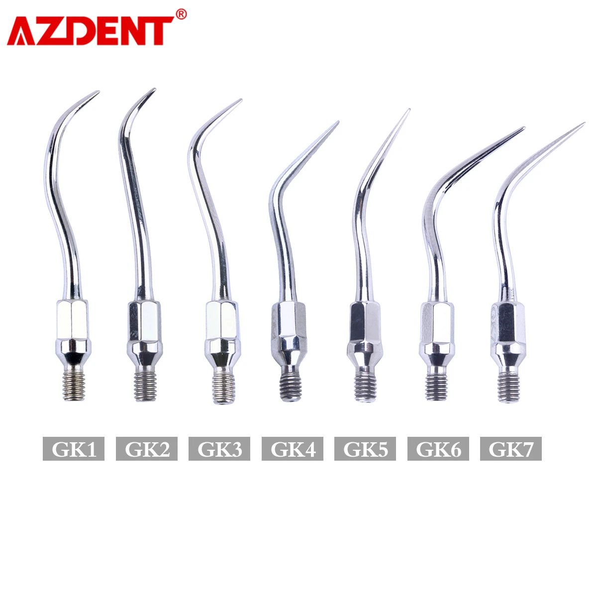 Dental Scaling Parodontics Endodontics Tip Scaling G Tips Gk1 Gk2 Gk3 Gk4 Gk5 Gk6 Gk7 Misura Per Kavo Ultrasonic Scaler Handpiece