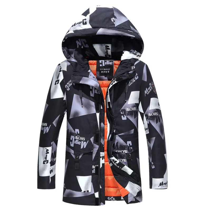 Большие размеры 4XL 5XL 6XL 7XL 8XL 9XL 10XL мужские модные парки с камуфляжным принтом