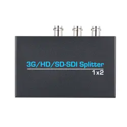 Разделитель SDI SD/HD/3g SDI 1x2 сплиттер 1 вход и 2 выхода до 300 м/985ft сигнала