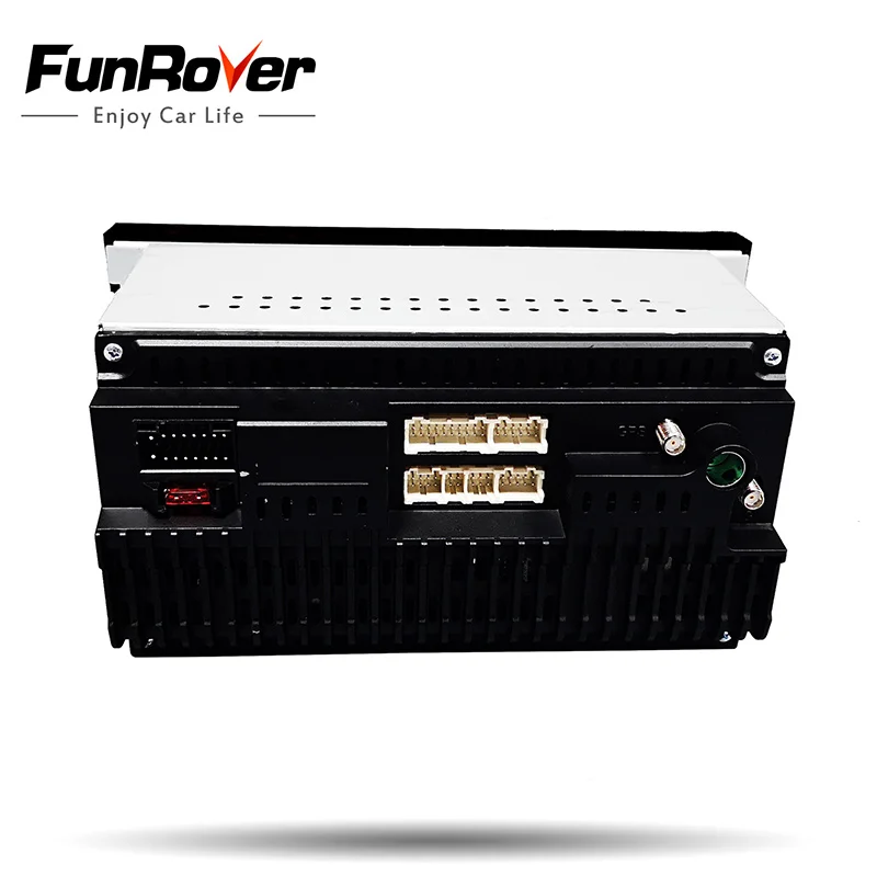 FUNROVER android 9,0 автомобильный проигрыватель с радио и GPS dvd для Toyota Terios Старый Corolla Camry Универсальный мультимедийный навигатор RDS DSP 2DIN