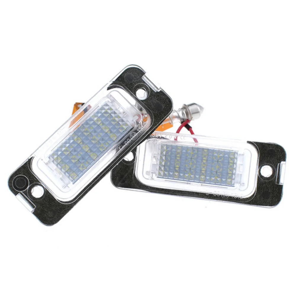 1 светодиодный светодиодные лампы для номерного знака 2835 SMD Canbus 6000-6500K 12-30 в Mercedes ML