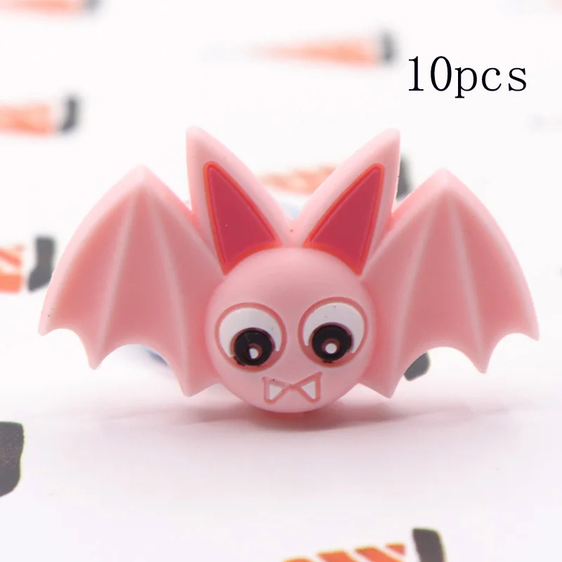 10pcs Новинка, 10 шт, детский силиконовый прорезыватель, без БФА, пищевое качество, мультяшное животное, жевательный успокоитель, игрушка, уход за зубами, подвеска, Товары для детей - Цвет: 10pcs