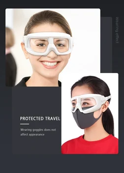 

3pcs Outdoor Anti-Fog Droplet Splash Protective Safety Clear Glasses Anti-Sneeze Goggles Protection windproof Work Glasses