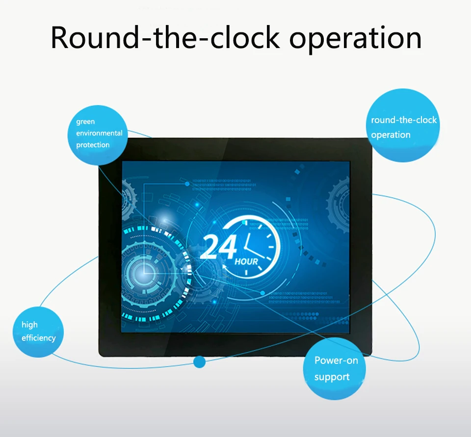 

12 inch zoll 450 nits ip65 metal shell industrial touchscreen touch display monitor with usb