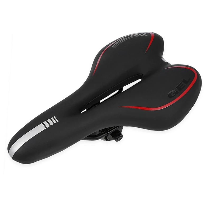 Red YAFEE YF-1034 хорошее упругий велосипед сиденье велосипедное седло MTB горный велосипед Велоспорт мягкое сиденье Подушка - Цвет: Red