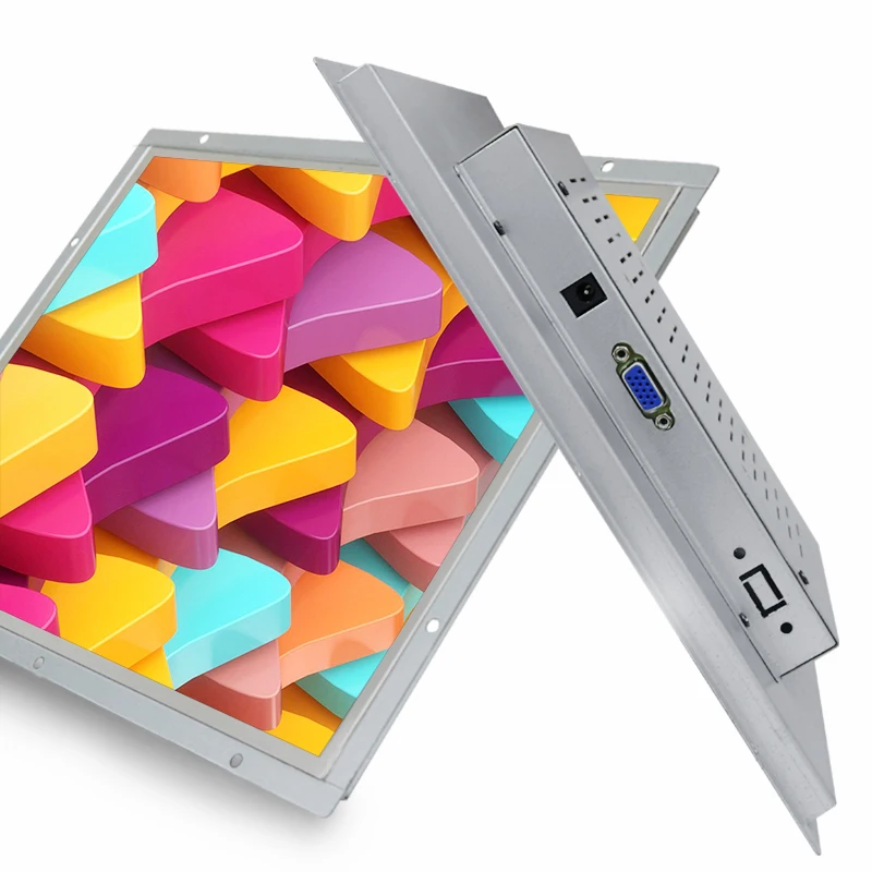 

10" 10.4 Inch Computer Monitor Embedded Open Frame Industrial PC Not Touch LCD Screen Display Hdmi/DVI/VGA input 1024*768