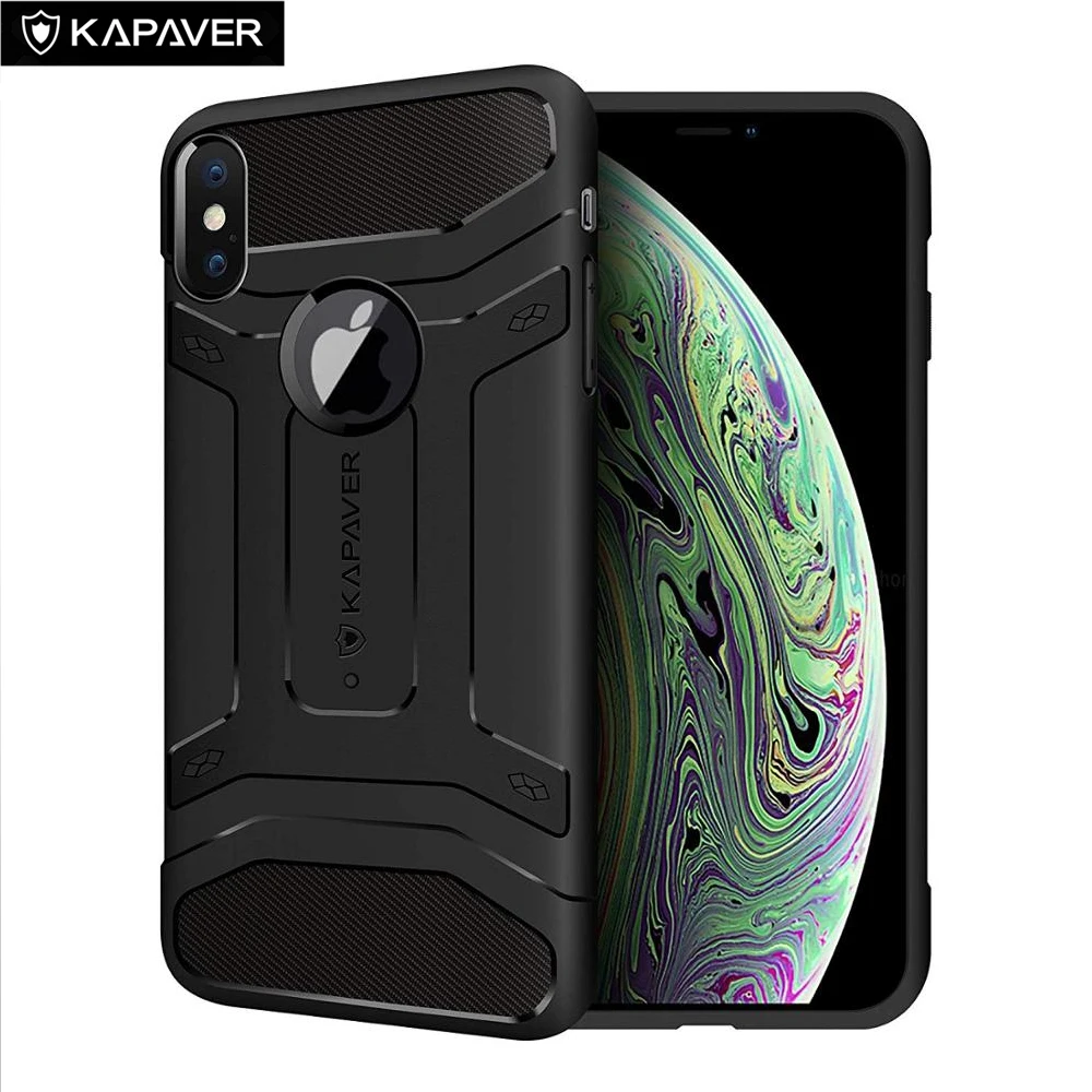 Capaver роскошный Официальный чехол для телефона Apple iPhone XS X Чехол ударопрочный