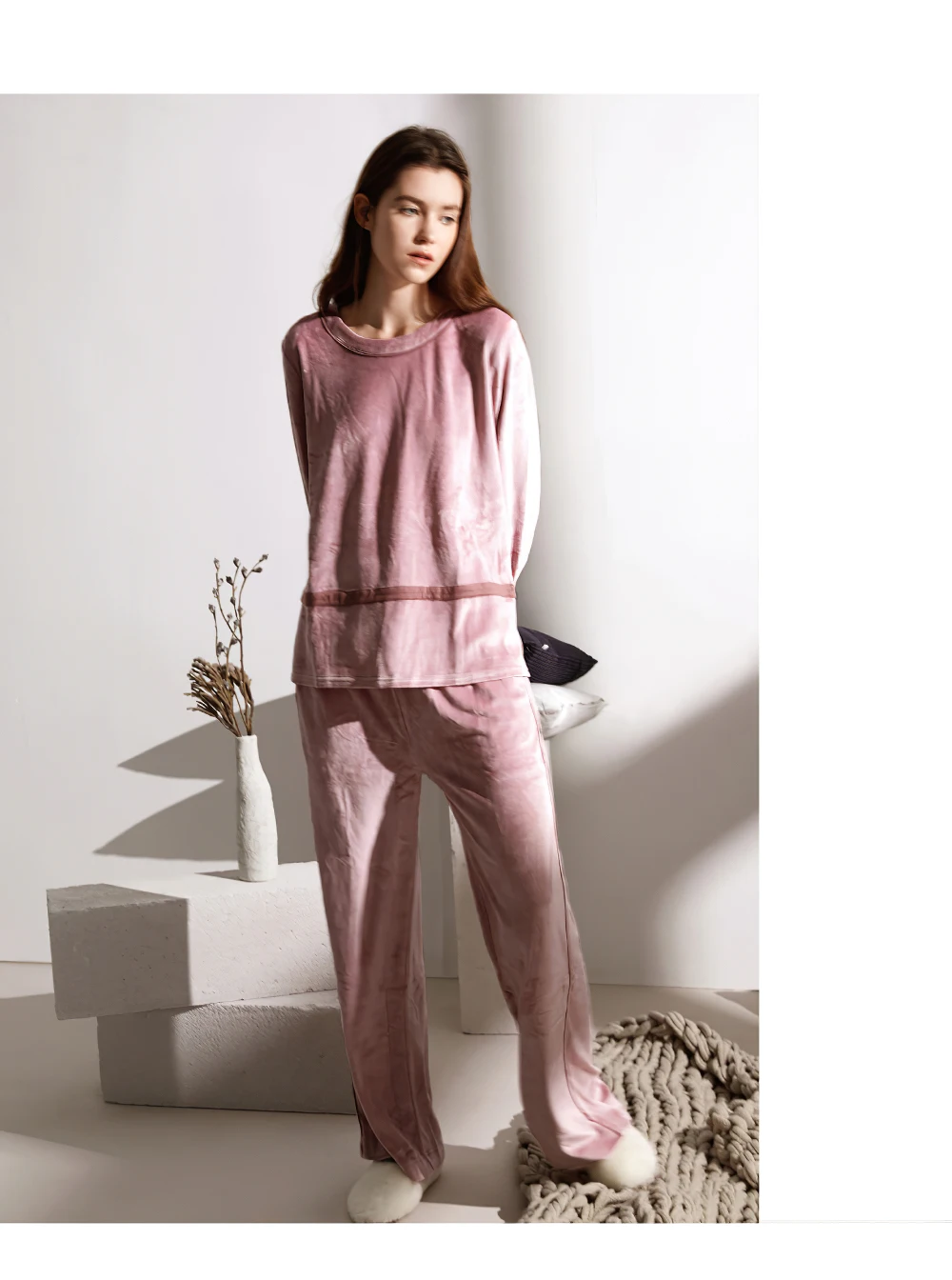 Пижама; женская одежда для сна; зимняя Пижама для женщин; комплект теплых пижам для сна; женские брюки; одежда для сна