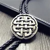 Bolo Tie New retro shirt chain lucky knot collar necklaces long neckties pendant ► Photo 3/6