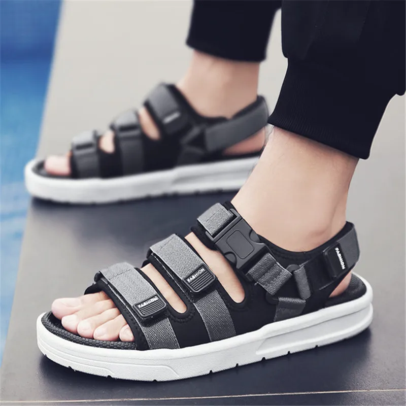 

Size 39-45 Men Sandals Gladiators Casual Roman Shoes Outside Breathable Mens Sandals Summer Comfortable Light Sandalias Hombre