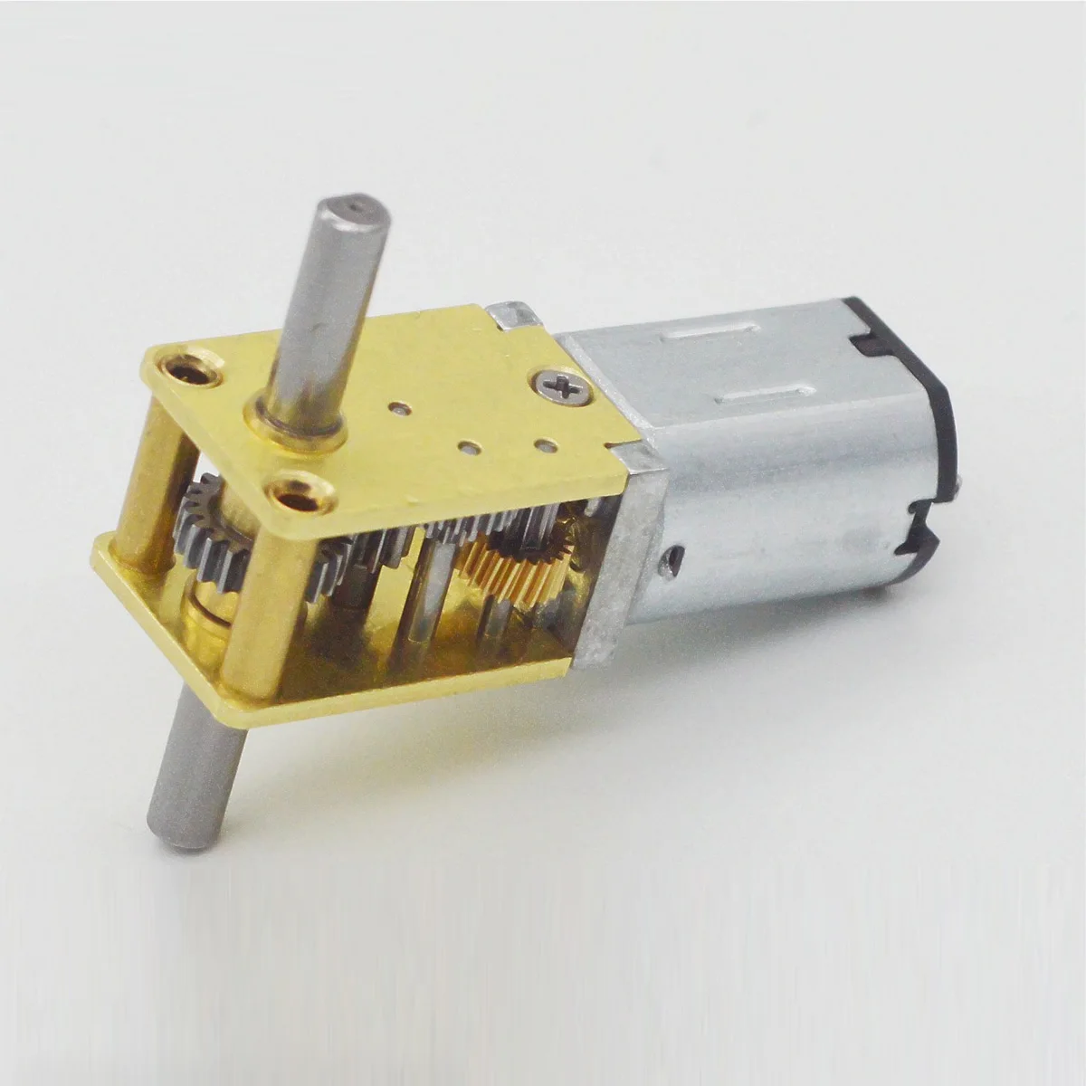 12mm Double Shaft DC Gear Motor - 33mm Type Model NFP-N20-GM1218D - PMD - View #4