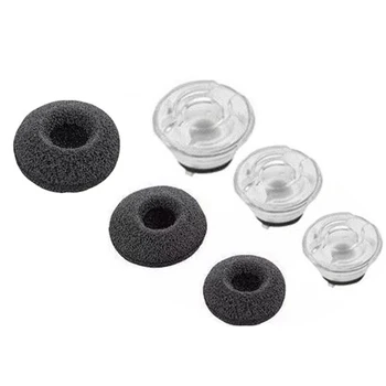 

6pcs Earbuds Cushion Replacement Silicone Soft Bluetooth Anti-slip Cover Clear Headset Gel Soundproof For Plantronics Legend
