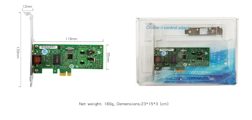 9301CT PCI-E X1 10/100/1000M RJ45 Gigabit Ethernet сетевой адаптер сетевой карты сетевой адаптер Nic EXPI9301CT контроллер intel 82574