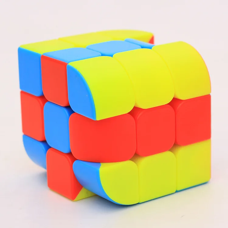 Zcube Curve 3x3x3 Stickerless speed Cube Penrose Cubo Puzzle 56 мм волшебный куб безопасный ABS Развивающие игрушки для детей