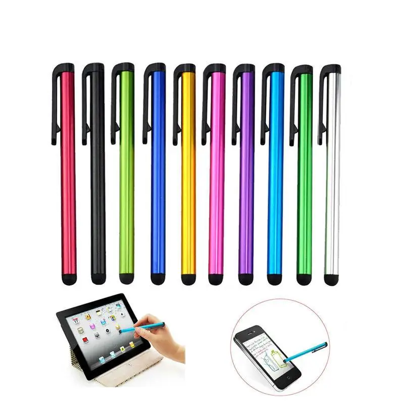 10 шт./лот емкостный сенсорный экран Стилус для IPad Air Mini 2 3 4 для IPhone 4S 5 6 7 samsung универсальный планшетный ПК смартфон