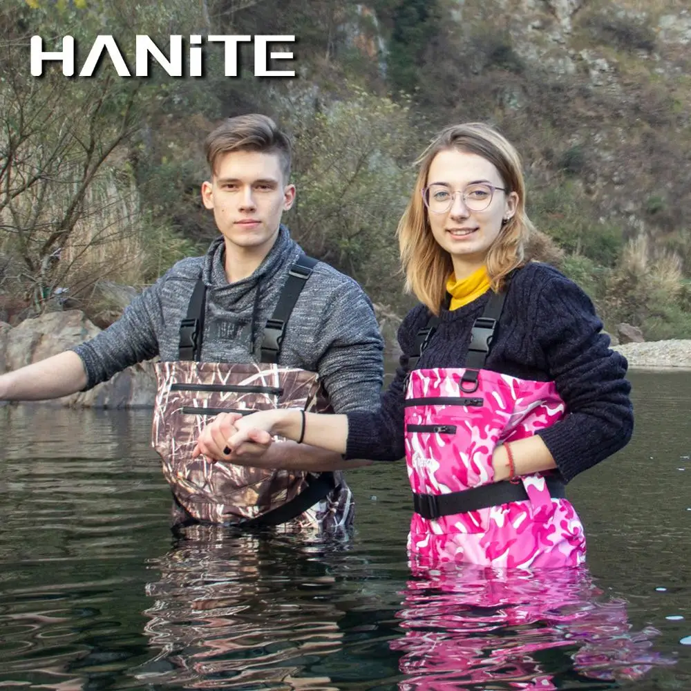 HANITE Открытый водонепроницаемый и дышащий ATV Waders attahed 4 мм неопреновые носки.