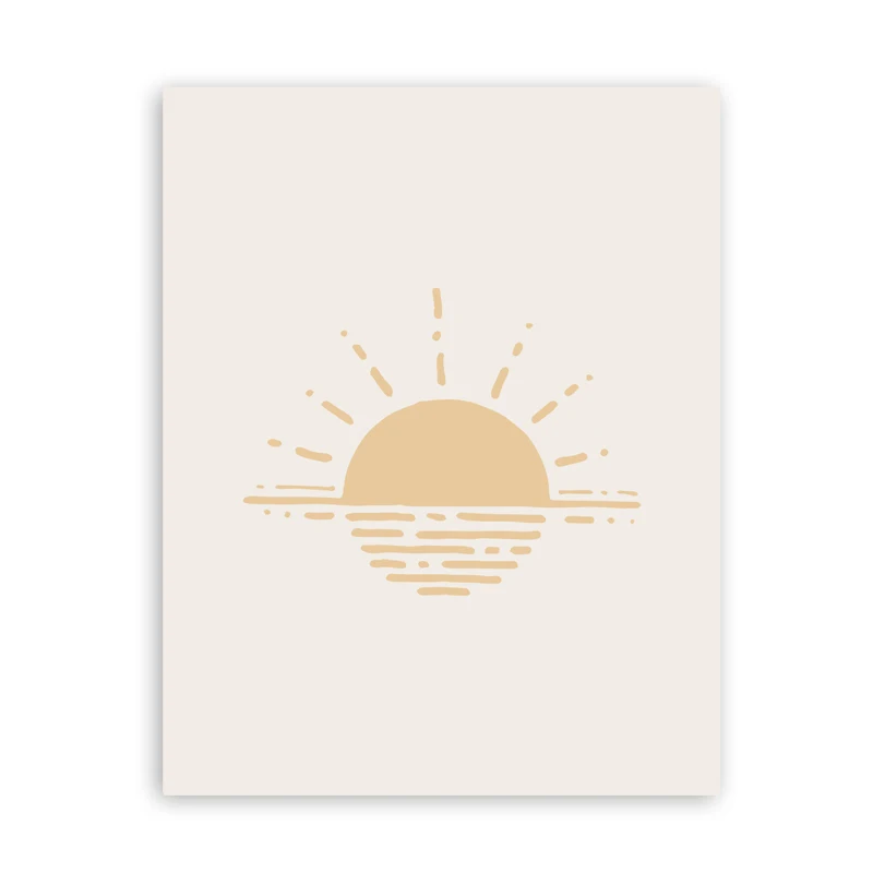 Boho-Beach-Gallery-Wall-Art-Pictures-Sexy-Woman-Line-Abstract-Art-Prints-Rainbow-Sun-Poster-Canvas (14)