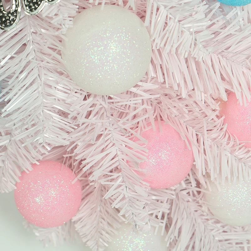 Xmas Supplies Christmas Decoration Pink Christmas Tree LED Christmas Ornaments Home Shopping Mall Scene Layout Party Supplies