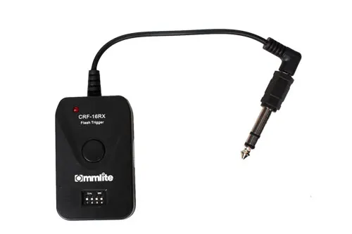 Commlite Беспроводной 16-канальный радиоприемник набор триггера для вспышки для стробоскопических источников света 1 передатчик 2 приемника для всех цифровых зеркальных фотоаппаратов и студийных вспышек