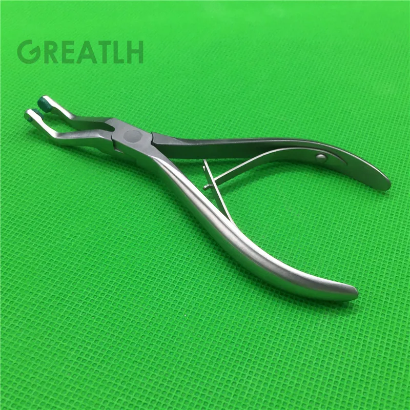 

Stainless steel Dental orthodontic removal pliers Temporary tooth crown forceps