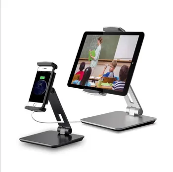 

Multifunction 360 Rotation Tablet Stand Support Lazy Video Live Remote Network Teaching Aluminum Desktop Holder Support 205d