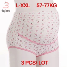 

For Pregnant Women Underwear, Soft Cotton High Waist Maternity Panties, Plus Size Over Bump Support Briefs With Adjustable Belt