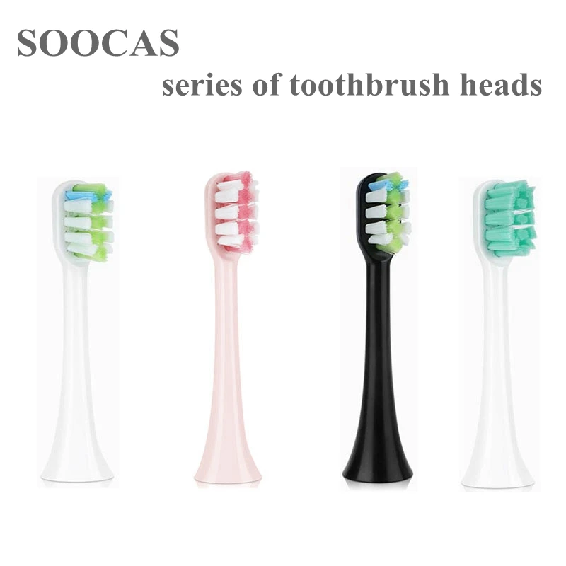 Сменные насадки для зубной щетки для Xiaomi Soocas X3 для SOOCAS/Xiaomi Mijia SOOCARE X1 X5 насадки для электрической зубной щетки