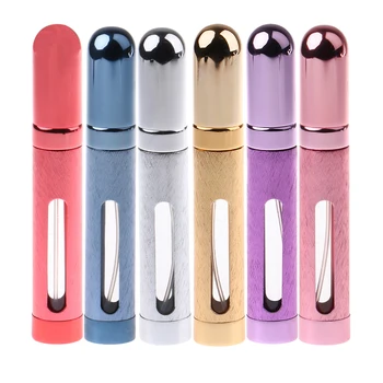 

6pcs Perfume Atomizer Refillable Pump Bottle, 8ml Aromatherapy Spray Container with View Window