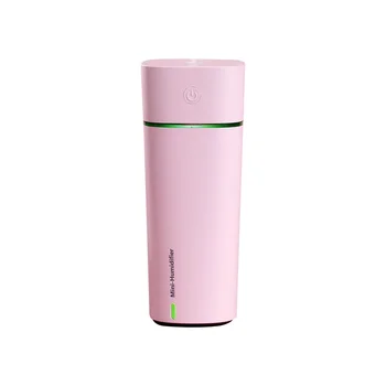 

Mini M11 Fan Lamp 3-in-1 Vehicle Household Desktop Humidifier Pink
