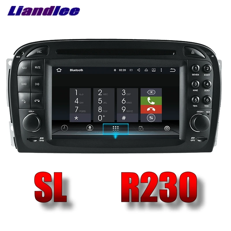 Liandlee автомобильный мультимедийный плеер NAVI для Mercedes Benz SL Class R230 2001 ~ 2004 сенсорный